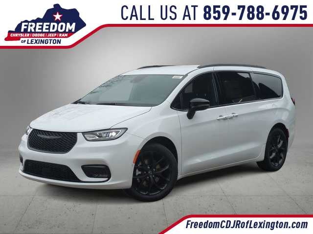2026 Chrysler Pacifica PACIFICA SELECT in Bright White Clear-Coat Exterior Paint — front three-quarter view