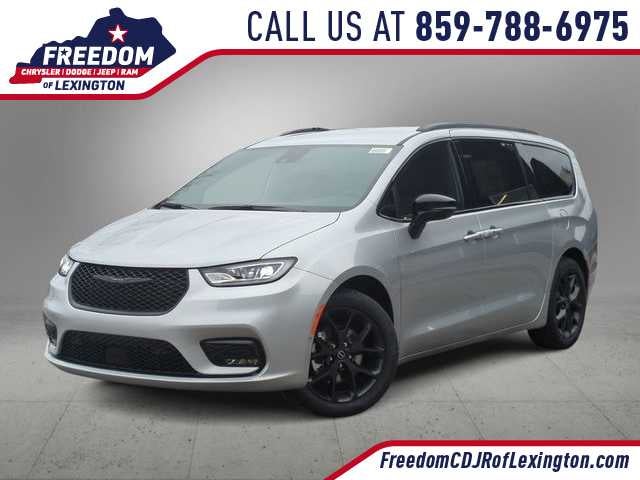 2026 Chrysler Pacifica PACIFICA SELECT in Silver Mist Clear-Coat Exterior Paint — front three-quarter view