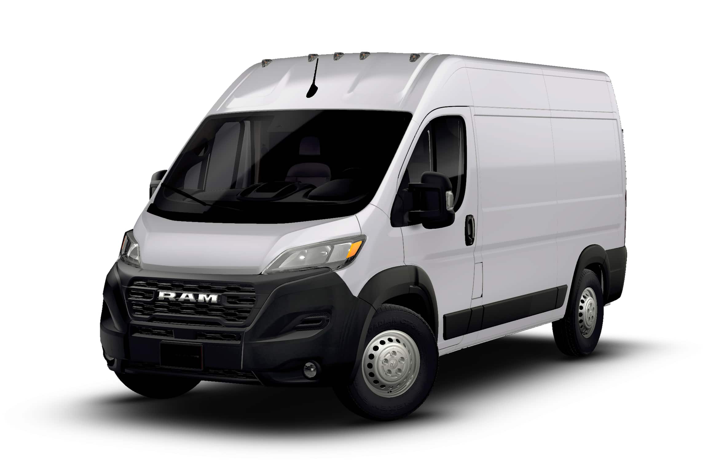 2026 RAM ProMaster RAM PROMASTER 1500 TRADESMAN CARGO VAN HIGH ROOF 136' WB in Bright White Clear-Coat Exterior Paint — front...