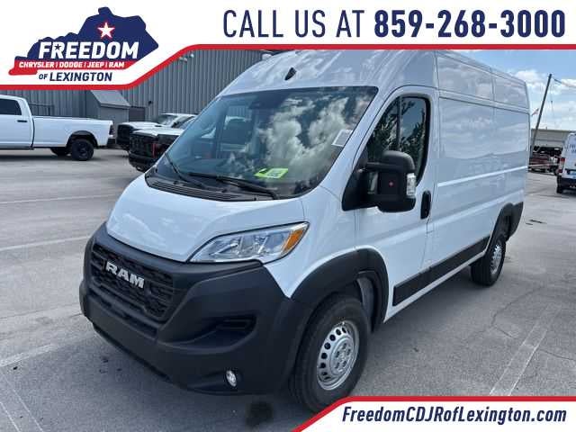 2026 RAM ProMaster RAM PROMASTER 1500 TRADESMAN CARGO VAN HIGH ROOF 136' WB in Bright White Clear-Coat Exterior Paint — front...