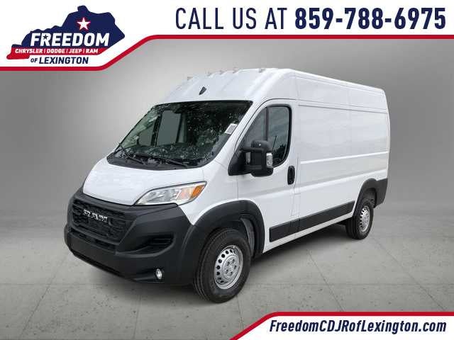 2026 RAM ProMaster RAM PROMASTER 1500 TRADESMAN CARGO VAN HIGH ROOF 136' WB in Bright White Clear-Coat Exterior Paint — front...