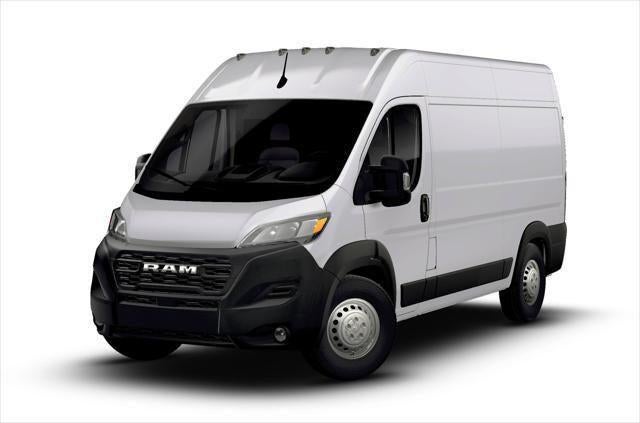 2026 RAM ProMaster RAM PROMASTER 1500 TRADESMAN CARGO VAN HIGH ROOF 136' WB in Bright White Clear-Coat Exterior Paint — front...