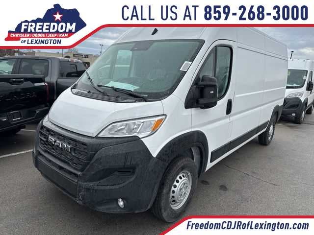 2026 RAM ProMaster RAM PROMASTER 2500 TRADESMAN CARGO VAN HIGH ROOF 159' WB in Bright White Clear-Coat Exterior Paint — front...