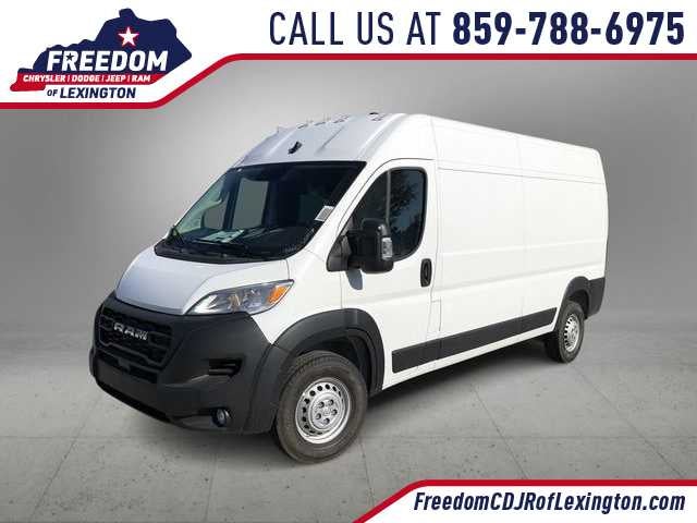 2026 RAM ProMaster RAM PROMASTER 2500 TRADESMAN CARGO VAN HIGH ROOF 159' WB in Bright White Clear-Coat Exterior Paint — front...