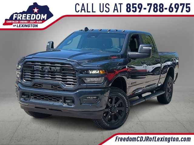 2026 RAM 2500 RAM 2500 BIG HORN CREW CAB 4X4 6'4' BOX in Forged Blue Metallic Exterior Paint — front three-quarter view