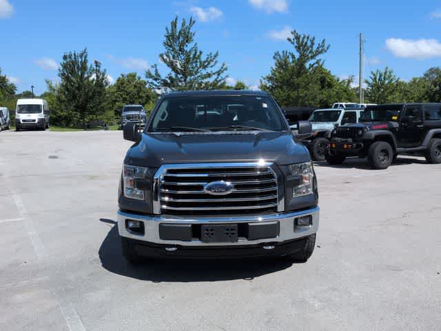 2015 Ford F-150 — rear three-quarter view