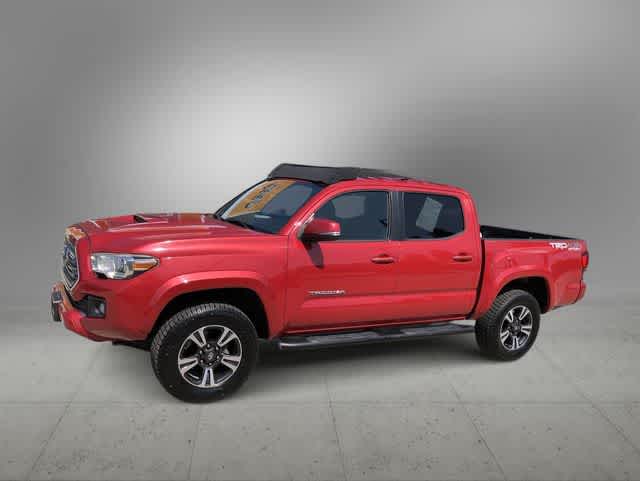 2016 Toyota Tacoma — rear three-quarter view